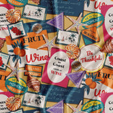 Digital Printed Floral Fabric wholesale